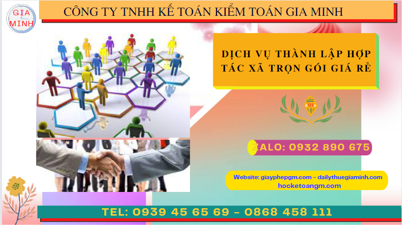 DỊCH VỤ THÀNH LẬP HỢP TÁC XÃ THÀNH PHỐ CẦN THƠ TRỌN GÓI GIÁ RẺ 1 Dịch vụ làm thủ tục thành lập hợp tác xã trọn gói giá rẻ tại thành phố Cần Thơ