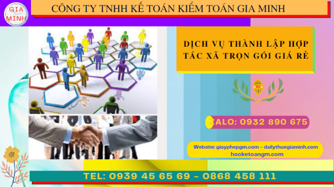 Dịch vụ thành lập hợp tác xã thành phố phủ lý trọn gói giá rẻ 4 Dịch vụ làm thủ tục thành lập hợp tác xã trọn gói giá rẻ tại Thành phố Phủ Lý