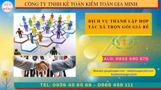DỊCH VỤ THÀNH LẬP HỢP TÁC XÃ QUẬN 5 TRỌN GÓI GIÁ RẺ 4 Dịch vụ làm thủ tục thành lập hợp tác xã trọn gói giá rẻ tại Quận 5 - TPHCM