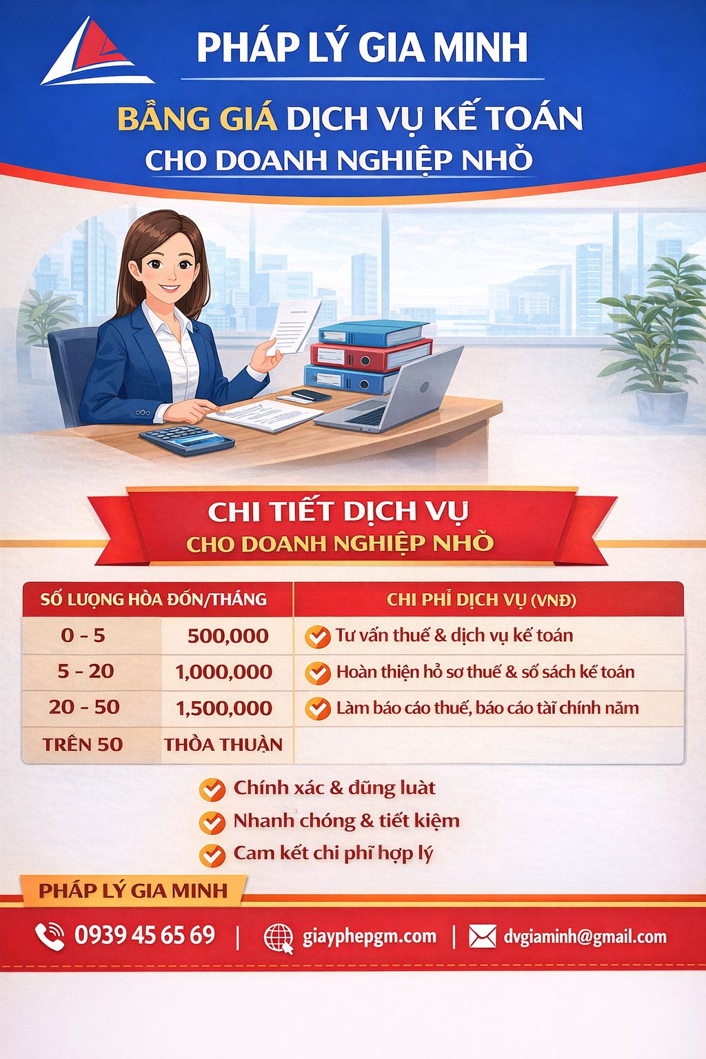 Thành lập công ty điện mặt trời tại Lâm Đồng – Đầu tư năng lượng tái tạo bền vững 6 Bảng giá kế toán cho công ty TNHH tại lâm đồng