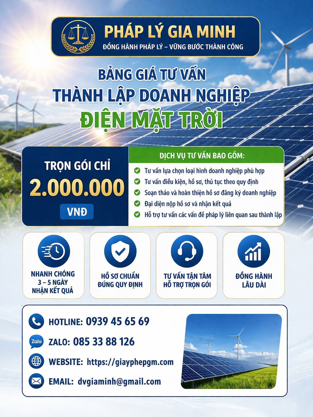 Bảng giá thành lập công ty TNHH tại cần thơ