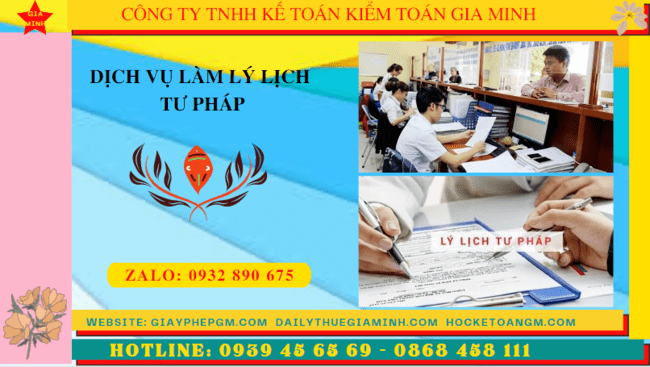 Dịch vụ làm lý lịch tư pháp ở thành phố Hà Nội 6 ịch vụ làm phiếu lý lịch tư pháp ở Thành phố Hà Nội