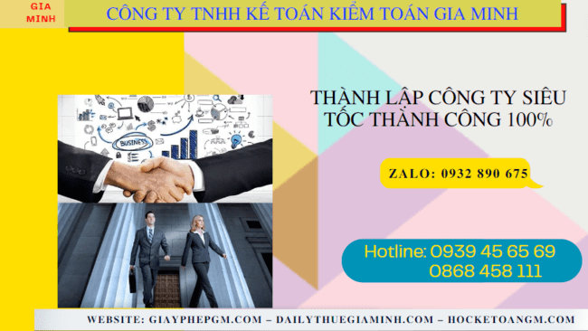 Thành lập công ty siêu tốc thành công 100% tại bình phước 6 Dịch vụ thành lập công ty uy tín nhanh chóng tại Bình Phước