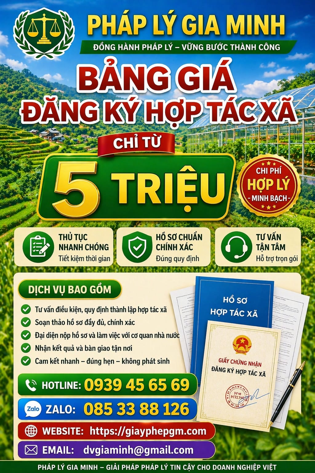 Chi phí hợp tác xã vận tải tại Nha Trang
