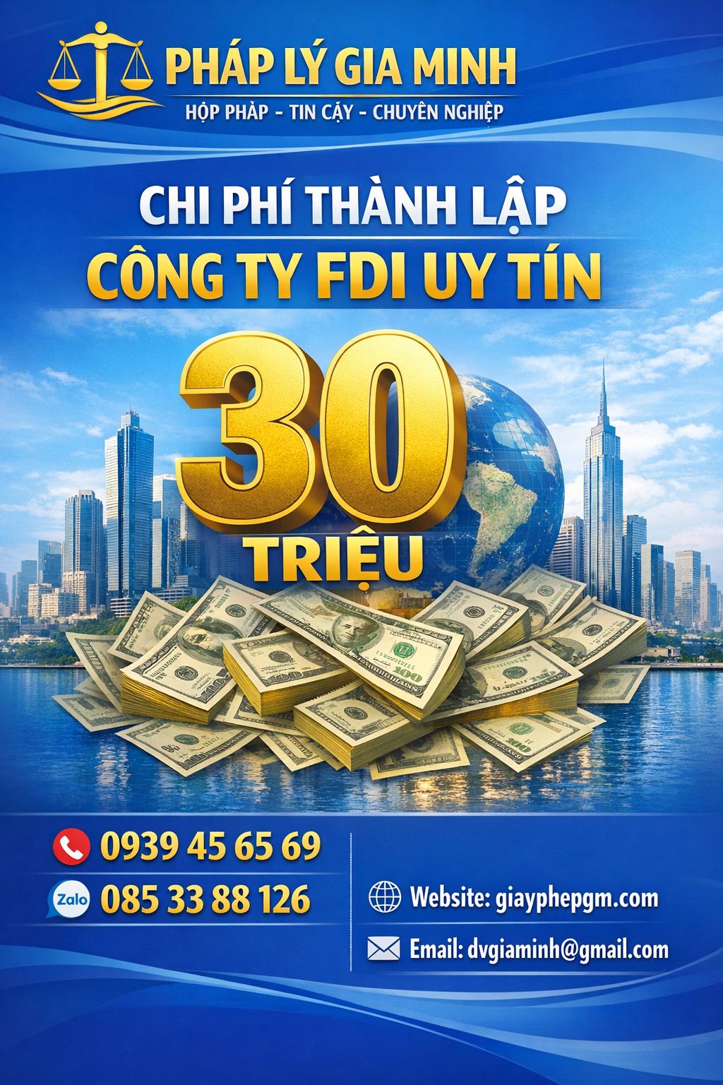 Thành lập công ty điện mặt trời tại Hòa Bình 5 chi phí làm giấy phép đầu tư tại hòa bình