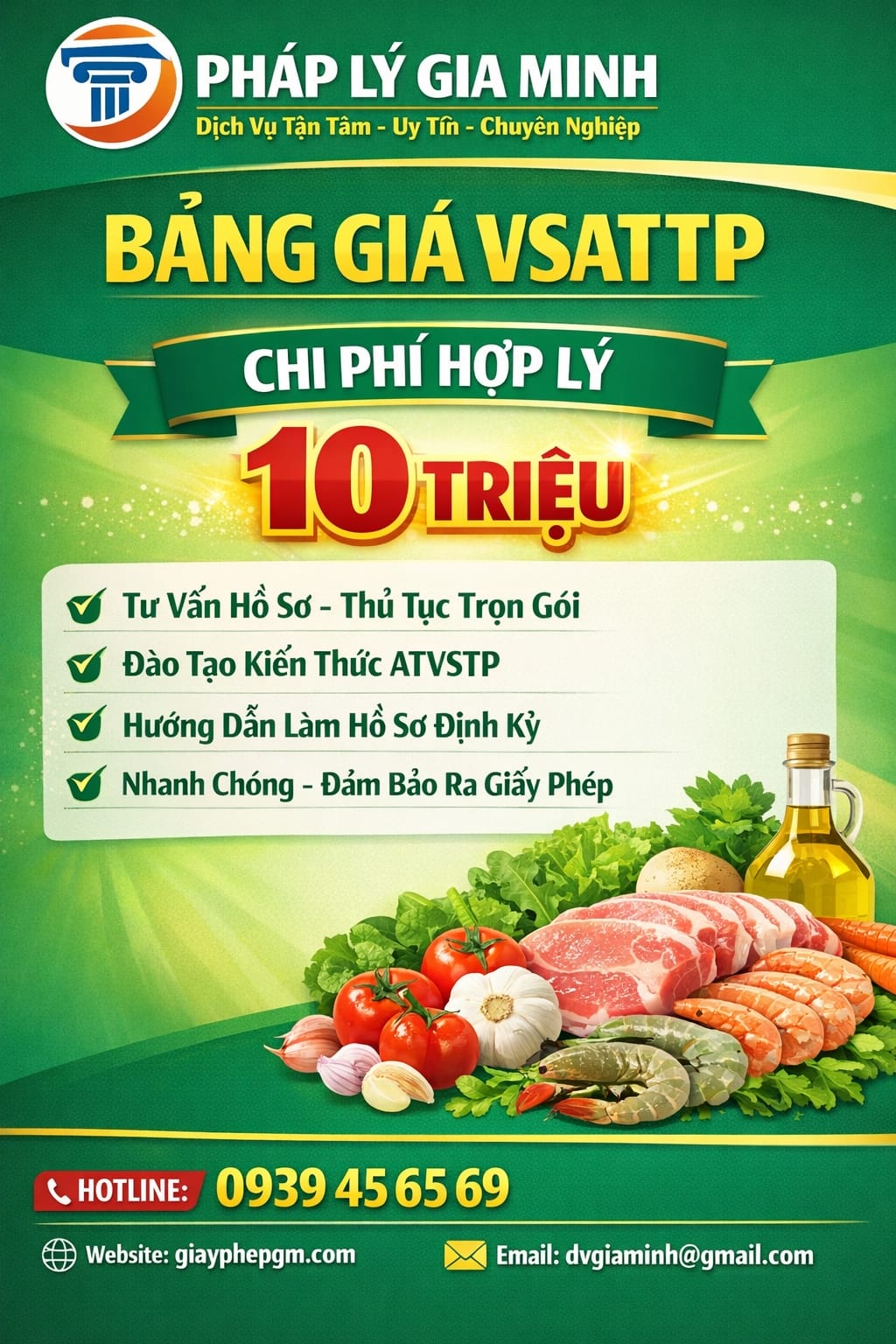 Thủ Tục Xin Giấy Phép An Toàn Thực Phẩm Cho Nhà Hàng Tại Lai Châu 7 Chi phí xin giấy phép an toàn thực phẩm tại Lào Cai