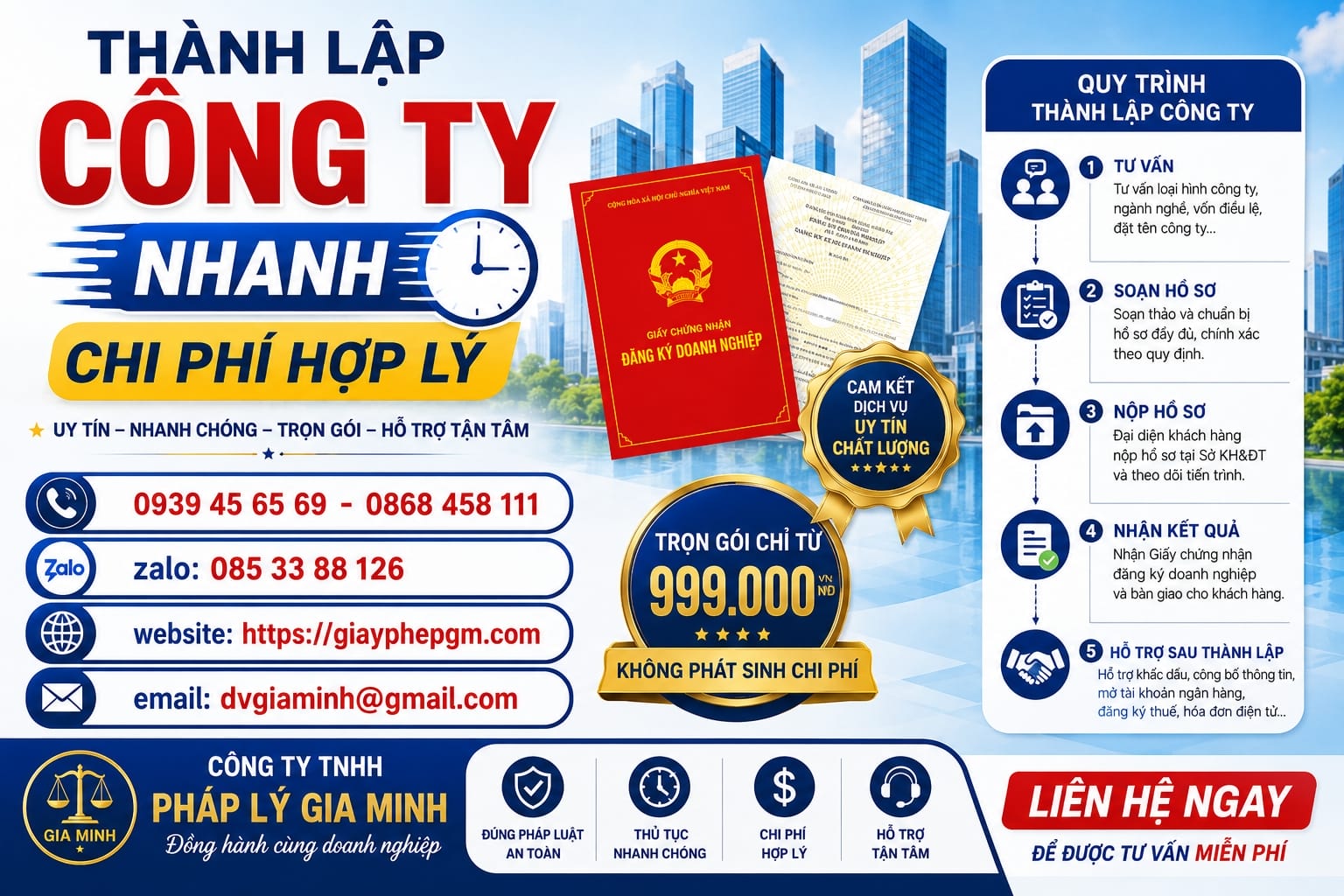 Đăng ký kinh doanh tại Đồng Tháp