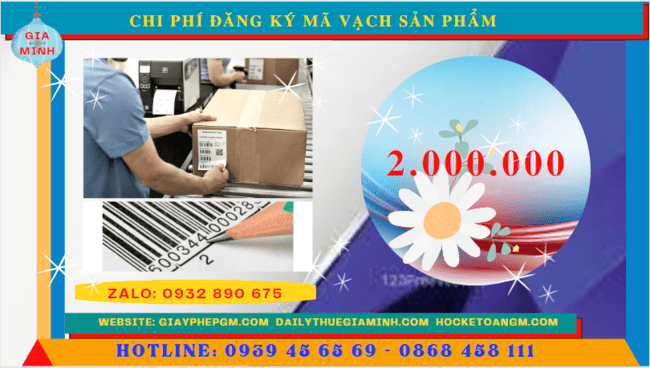 ĐĂNG KÝ MÃ VẠCH SẢN PHẨM TẠI BÌNH THUẬN 5 Bảng giá đăng ký mã vạch trọn gói tại Bình Thuận