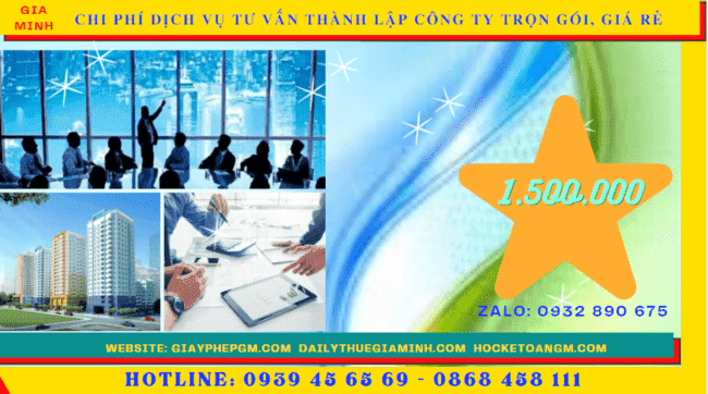 Dịch vụ tư vấn thành lập công ty trọn gói, giá rẻ tại quảng ninh 5 Chi phí thành lập công ty trọn gói bao nhiêu tại Quảng Ninh