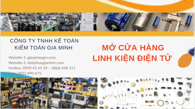 Mở cửa hàng bán linh kiện điện tử tại long an 6 Tư vấn mở cửa hàng bán linh kiện điện tử tại Long An