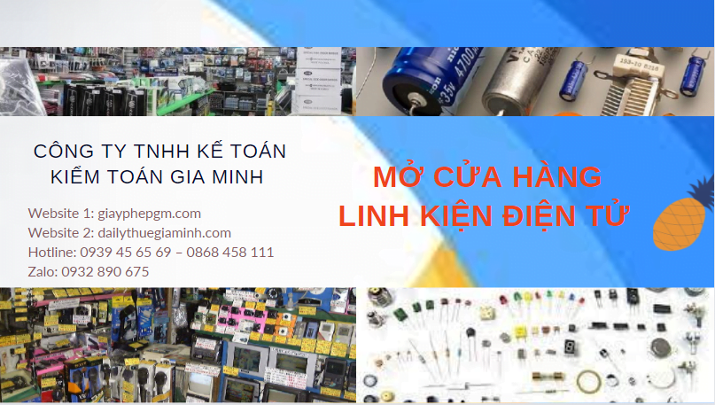 Mở cửa hàng bán linh kiện điện tử tại sóc trăng 6 Tư vấn mở cửa hàng bán linh kiện điện tử tại Sóc Trăng