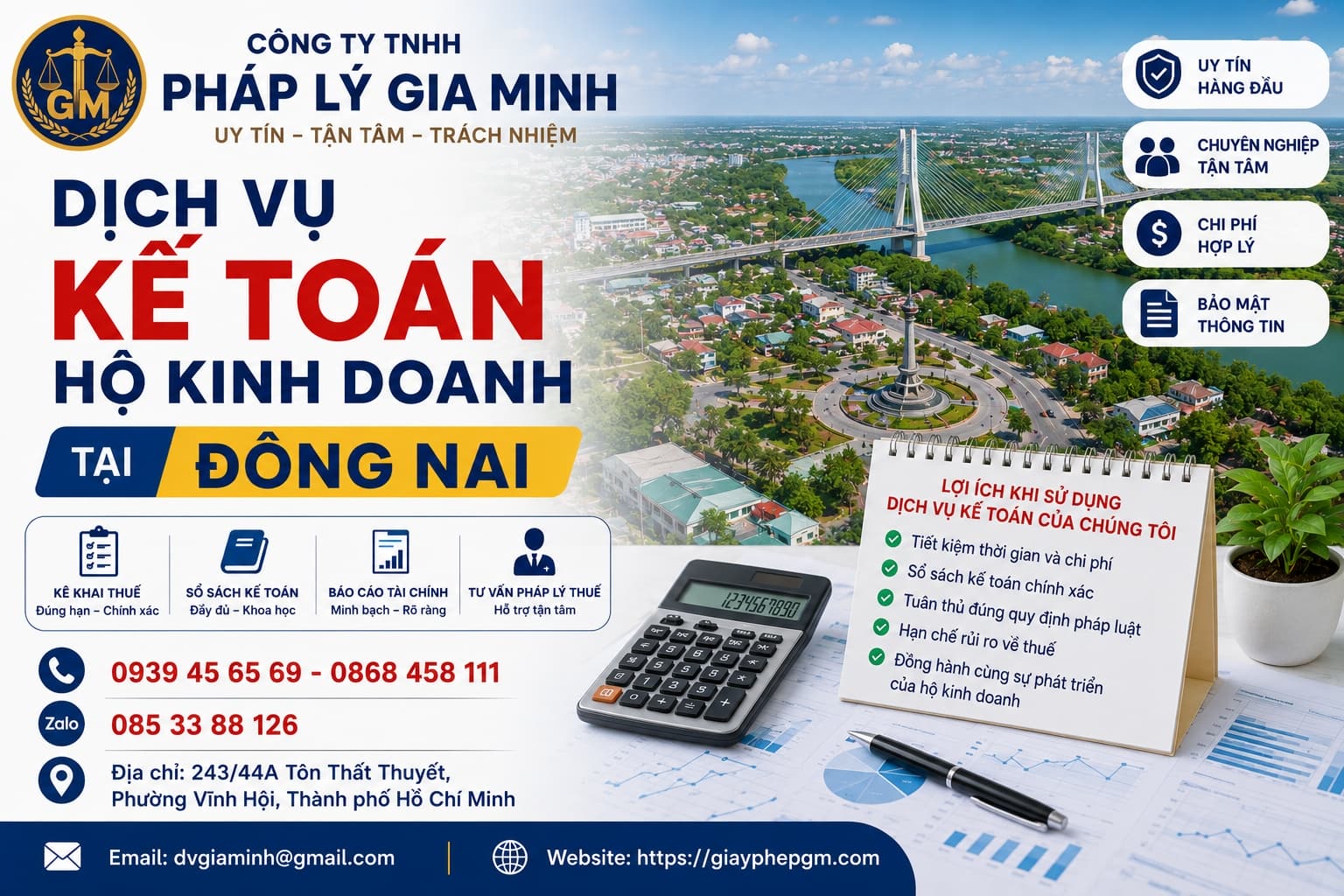 Dịch vụ kế toán cho hộ kinh doanh cá thể tại Đồng Nai – Uy tín, Trọn gói, Chính xác 8 Dịch vụ kế toán hộ kinh doanh tại Đồng Nai