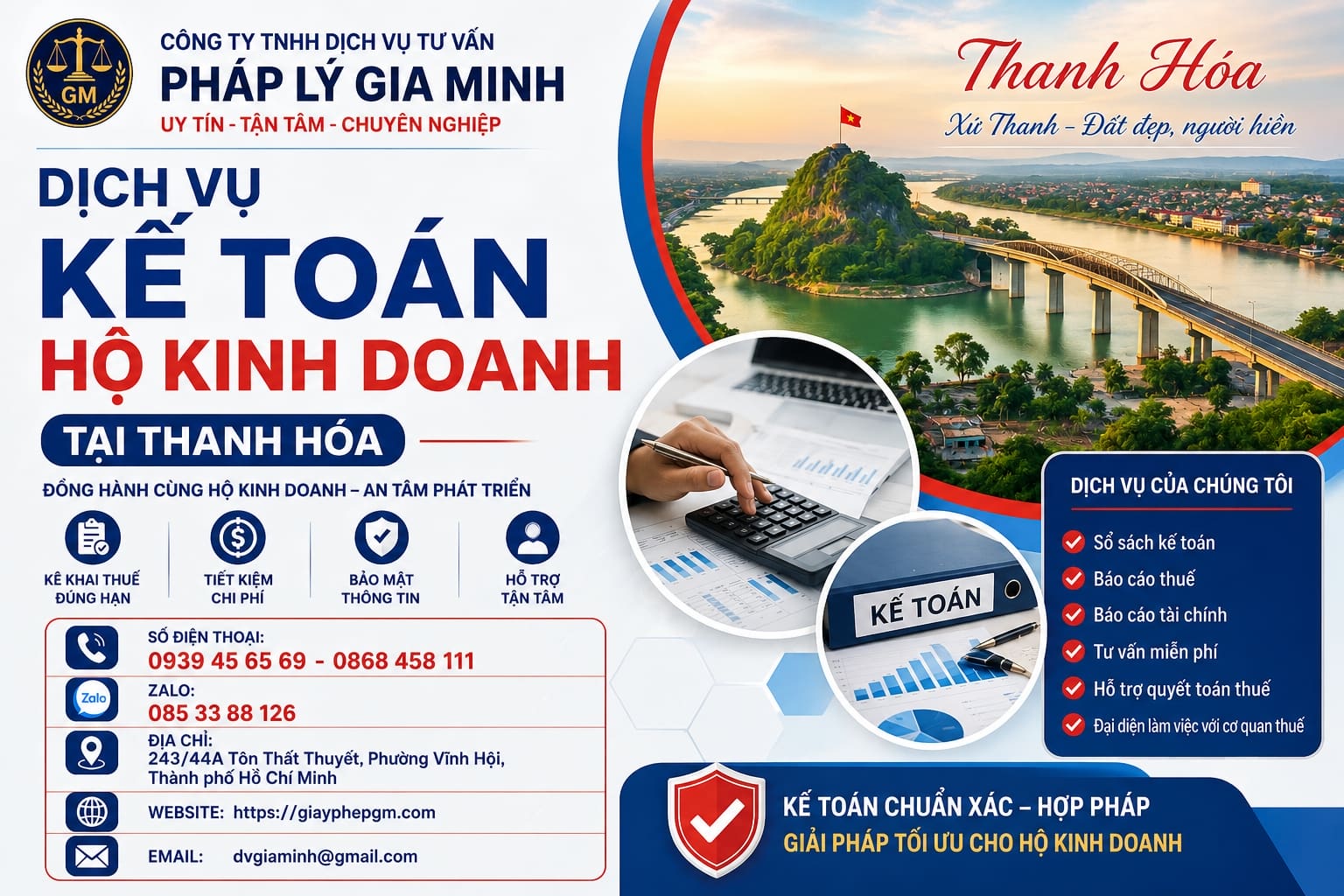 Dịch vụ kế toán hộ kinh doanh tại Thanh Hóa