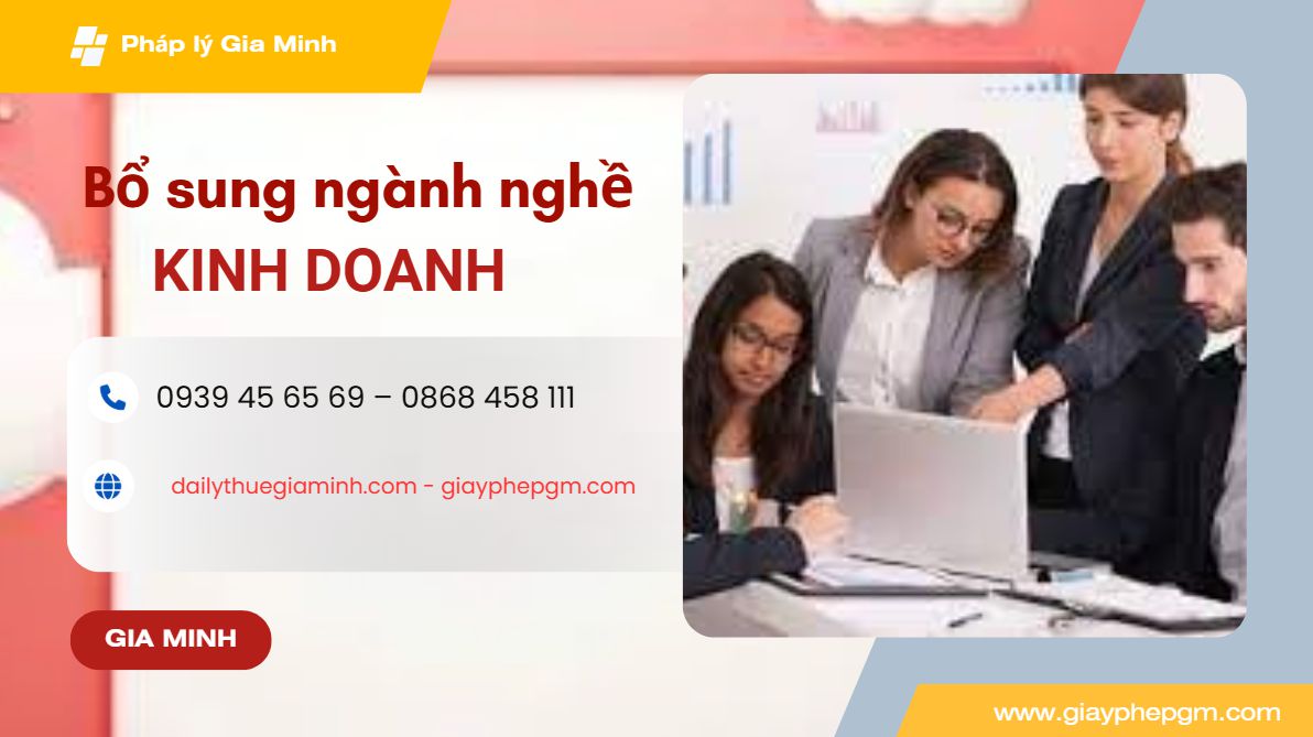 THỦ TỤC BỔ SUNG NGÀNH NGHỀ KINH DOANH ĐỒ UỐNG 13 điều kiện bổ sung ngành nghề kinh doanh