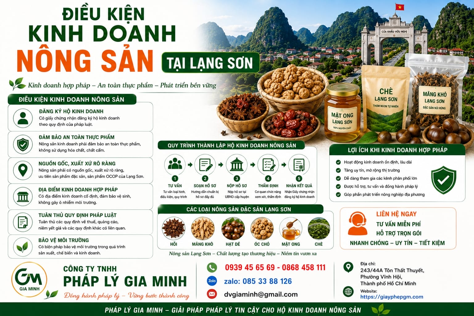 THÀNH LẬP HỘ KINH DOANH NÔNG SẢN TẠI LẠNG SƠN 12 Điều kiện kinh doanh nông sản tại Lạng Sơn
