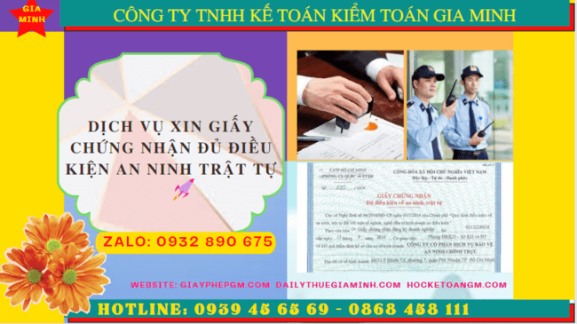 Dịch vụ xin giấy chứng nhận đủ điều kiện an ninh trật tự tại phú yên 4 Dịch vụ xin giấy chứng nhận đủ điều kiện an ninh trật tự tại phú yên