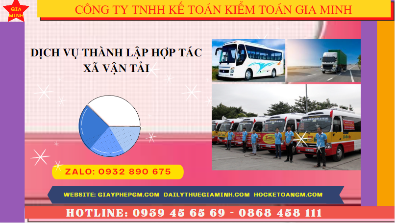 Điều kiện thành lập hợp tác xã vận tải tại Quận 4 - TPHCM