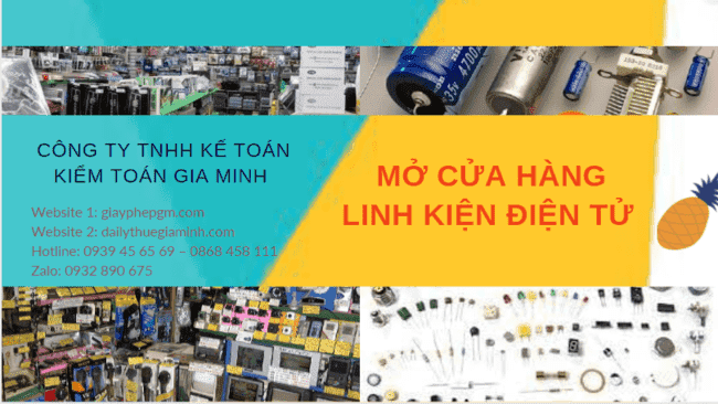Tư vấn mở cửa hàng bán linh kiện điện tử tại Bình Phước