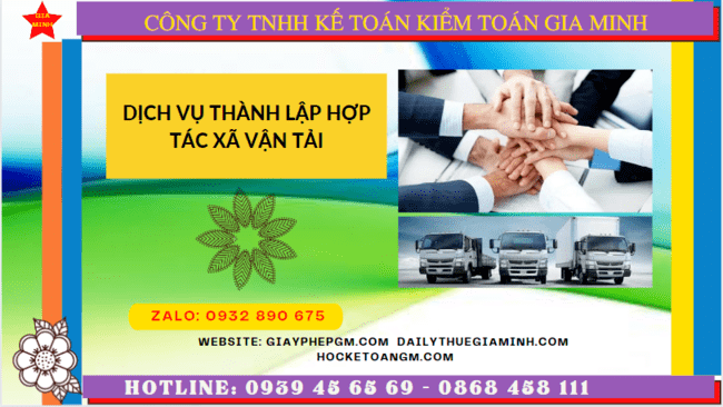 DỊCH VỤ THÀNH LẬP HỢP TÁC XÃ VẬN TẢI TẠI THÀNH PHỐ ĐÀ NẴNG 6 Dịch vụ thành lập hợp tác xã vận tải tại Thành Phố Đà Nẵng