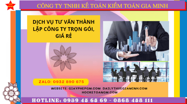 Dịch vụ tư vấn thành lập công ty trọn gói, giá rẻ tại thái nguyên 4 Dịch vụ thành lập công ty trọn gói giá rẻ tại Thái Nguyên