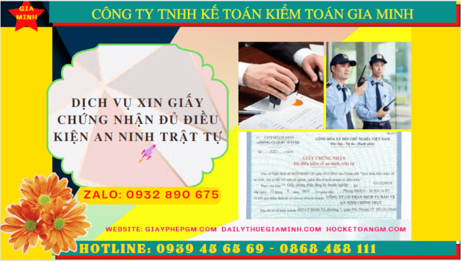 Dịch vụ xin giấy chứng nhận đủ điều kiện an ninh trật tự tại quảng bình 4 Dịch vụ xin giấy chứng nhận đủ điều kiện an ninh trật tự tại Quảng Bình