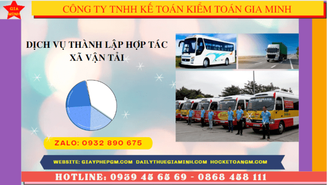 DỊCH VỤ THÀNH LẬP HỢP TÁC XÃ VẬN TẢI TẠI AN GIANG 4 Dịch vụ thành lập hợp tác xã vận tải tại An Giang