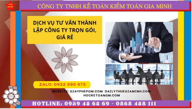Dịch vụ tư vấn thành lập công ty trọn gói, giá rẻ tại tuyên quang 4 Dịch vụ thành lập công ty trọn gói giá rẻ tại Tuyên Quang
