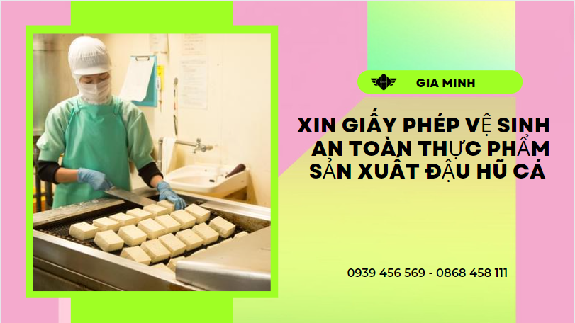 Điều kiện cấp giấy vệ sinh an toàn thực phẩm sản xuất đậu hũ cá tại An Giang