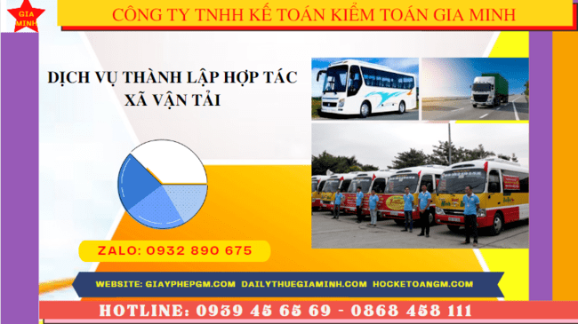 DỊCH VỤ THÀNH LẬP HỢP TÁC XÃ VẬN TẢI TẠI ĐỒNG THÁP 4 Điều kiện thành lập hợp tác xã vận tải tại Đồng Tháp