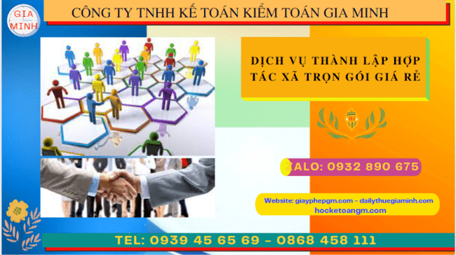 Dịch vụ thành lập hợp tác xã bình dương trọn gói giá rẻ 4 Dịch vụ làm thủ tục thành lập hợp tác xã trọn gói giá rẻ tại Bình Dương