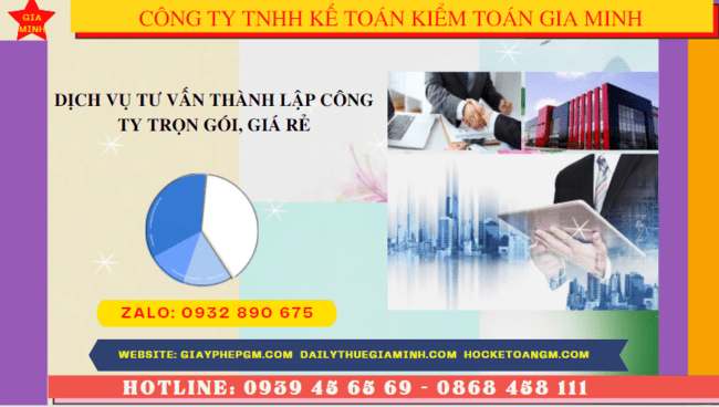 Dịch vụ tư vấn thành lập công ty trọn gói, giá rẻ tại yên bái 6 Dịch vụ tư vấn thành lập công ty trọn gói, giá rẻ tại Yên Bái