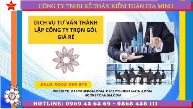 Dịch vụ tư vấn thành lập công ty trọn gói, giá rẻ tại lai châu 4 Dịch vụ thành lập công ty trọn gói giá rẻ tại Lai Châu