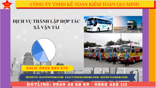 DỊCH VỤ THÀNH LẬP HỢP TÁC XÃ VẬN TẢI TẠI HẬU GIANG 4 Điều kiện thành lập hợp tác xã vận tải tại Hậu Giang