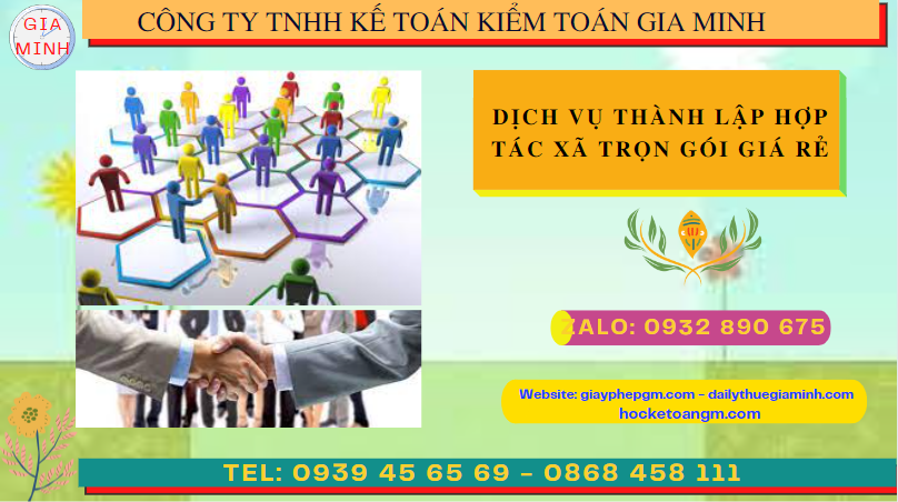 DỊCH VỤ THÀNH LẬP HỢP TÁC XÃ TÂY NINH TRỌN GÓI GIÁ RẺ 4 Dịch vụ làm thủ tục thành lập hợp tác xã trọn gói giá rẻ tại Tây Ninh