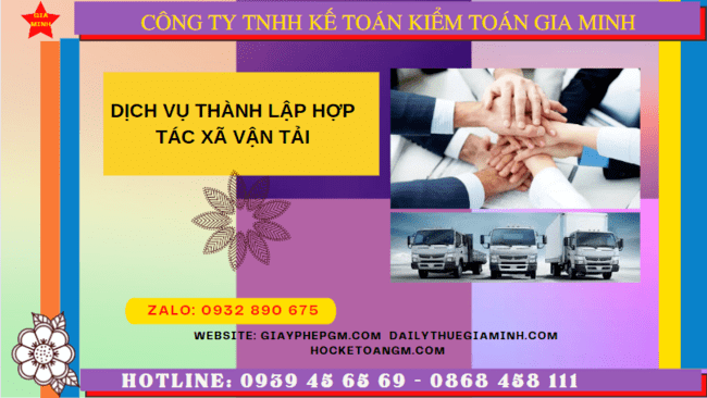 DỊCH VỤ THÀNH LẬP HỢP TÁC XÃ VẬN TẢI TẠI SÓC TRĂNG 6 Dịch vụ thành lập hợp tác xã vận tải tại Sóc Trăng