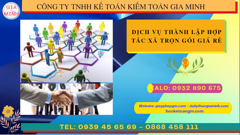 Dịch vụ thành lập hợp tác xã đắk nông trọn gói giá rẻ 4 Dịch vụ làm thủ tục thành lập hợp tác xã trọn gói giá rẻ tại Đắk Nông