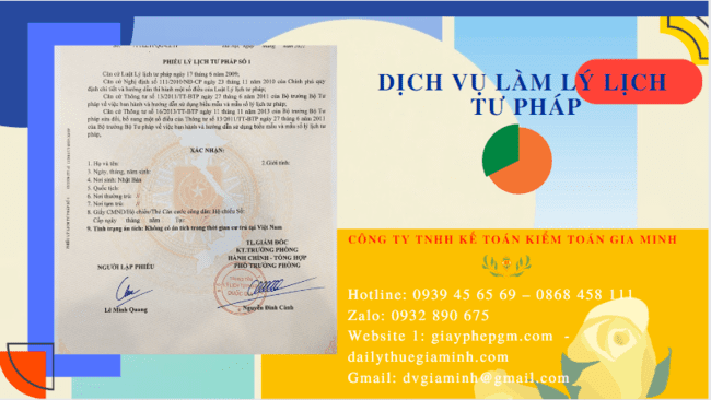 Dịch vụ làm lý lịch tư pháp ở đắk nông 4 Làm lý lịch tư pháp ở Đắk Nông