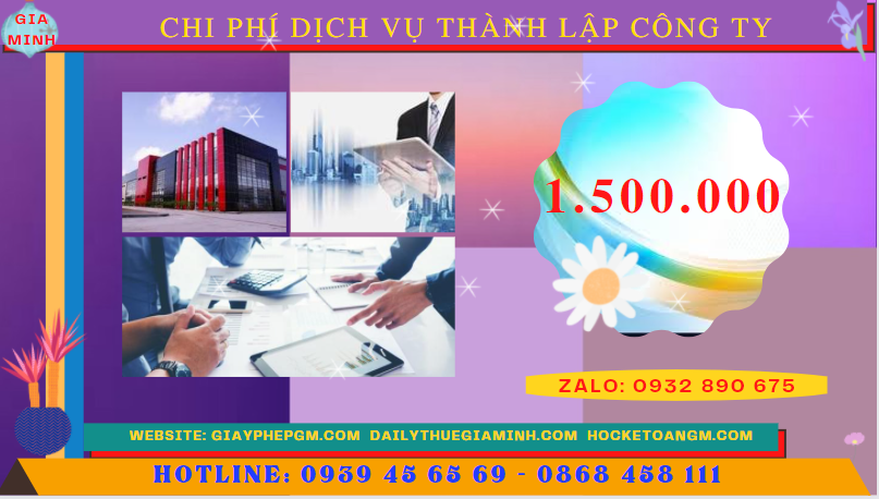 Dịch vụ thành lập công ty tại thành phố cần thơ nhanh gọn giá rẻ chỉ 1.500.000 5 Bảng chi phí dịch vụ thành lập công ty tại Thành Phố Cần Thơ nhanh gọn giá rẻ chỉ 1.500.000