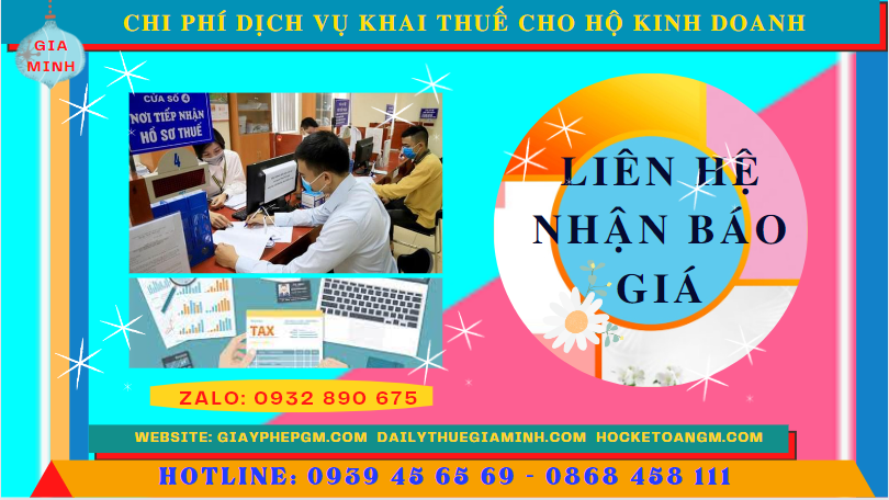 Dịch Vụ Khai Thuế Cho Hộ Kinh Doanh Bắc Ninh Uy Tín – Nhanh Gọn – Chính Xác 5 Bảng giá chi tiết dịch vụ khai thuế cho hộ kinh doanh tại Bắc Ninh