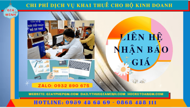 Bảng giá chi tiết dịch vụ khai thuế cho hộ kinh doanh tại Đà Nẵng