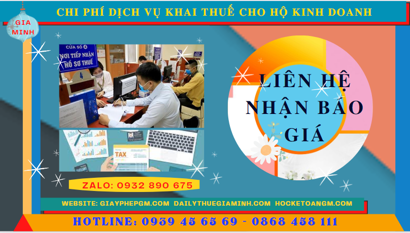 Bảng giá chi tiết dịch vụ khai thuế cho hộ kinh doanh tại Đắk Nông