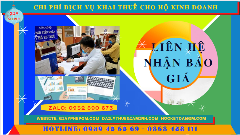 Bảng giá chi tiết dịch vụ khai thuế cho hộ kinh doanh tại Điện Biên