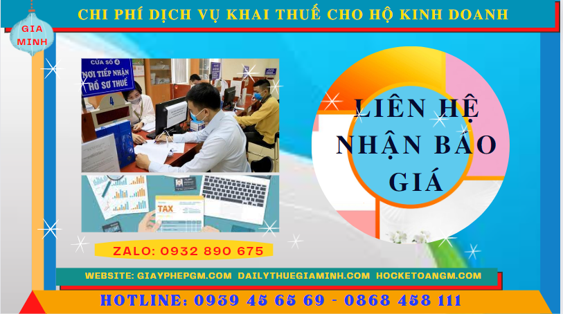 DỊCH VỤ KHAI THUẾ CHO HỘ KINH DOANH HÀ GIANG 5 Bảng giá chi tiết dịch vụ khai thuế cho hộ kinh doanh tại Hà Giang