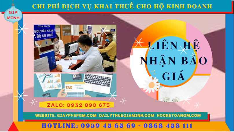 DỊCH VỤ KHAI THUẾ CHO HỘ KINH DOANH HẢI DƯƠNG 5 Bảng giá chi tiết dịch vụ khai thuế cho hộ kinh doanh tại Hải Dương