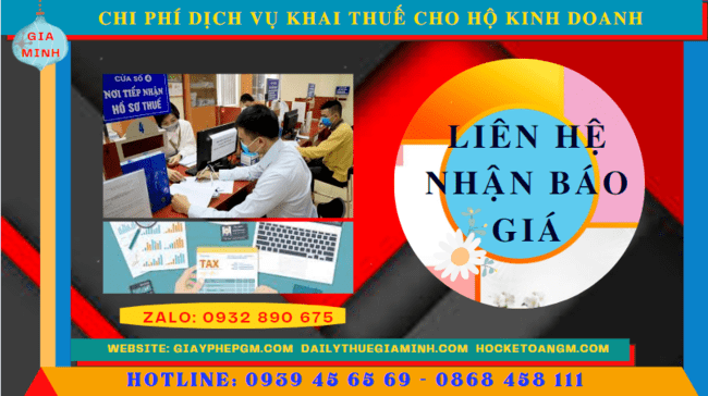Bảng giá chi tiết dịch vụ khai thuế cho hộ kinh doanh tại Hòa Bình