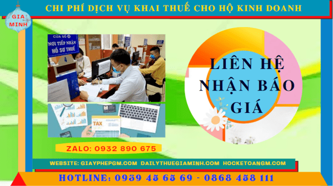 Bảng giá chi tiết dịch vụ khai thuế cho hộ kinh doanh tại Lâm Đồng
