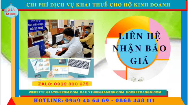 Bảng giá chi tiết dịch vụ khai thuế cho hộ kinh doanh tại Quảng Ngãi