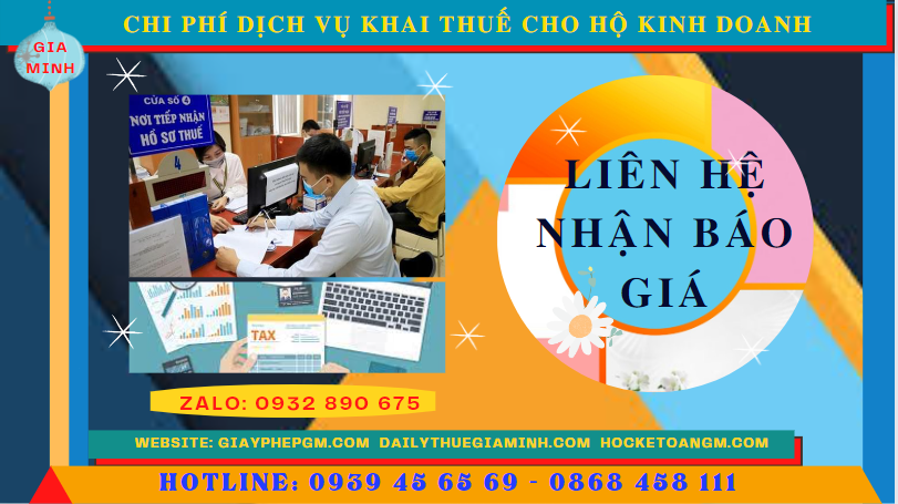 Bảng giá chi tiết dịch vụ khai thuế cho hộ kinh doanh tại Quảng Ninh