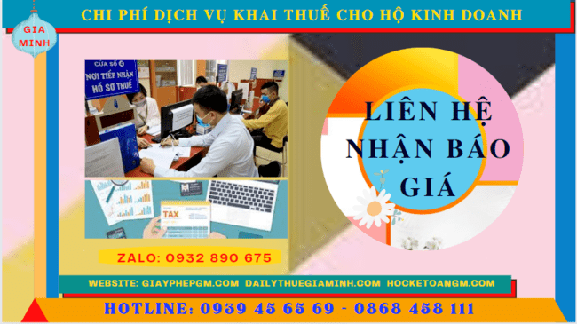 Dịch vụ khai thuế cho hộ kinh doanh sóc trăng 5 Bảng giá chi tiết dịch vụ khai thuế cho hộ kinh doanh tại Sóc Trăng