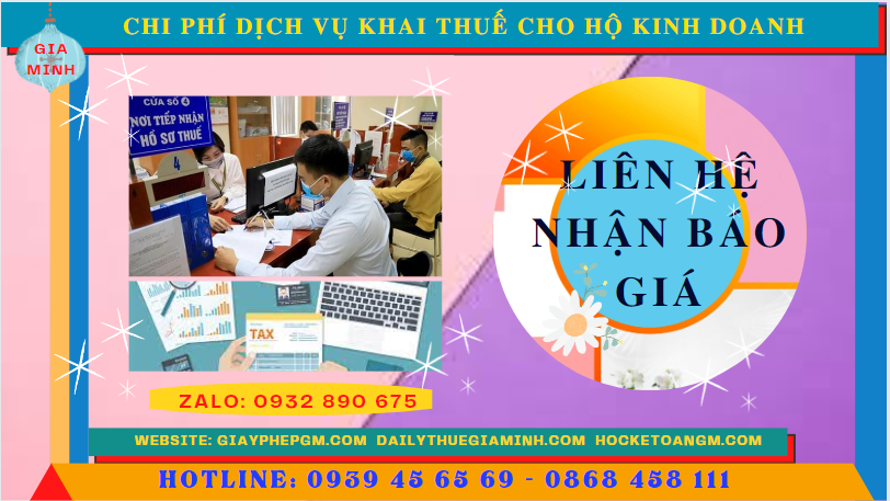 Bảng giá chi tiết dịch vụ khai thuế cho hộ kinh doanh tại Thành Phố Đà Nẵng